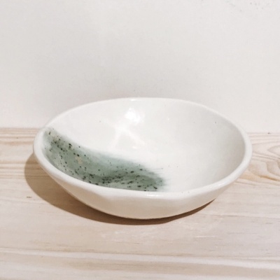 TIGELA PINCELADA MÉDIA "VERDE" MANU SOUZA