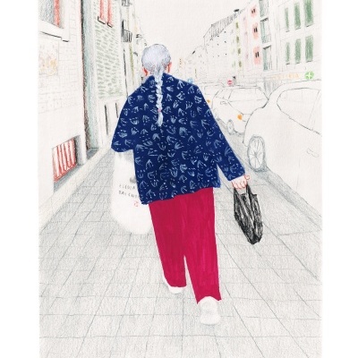 ORIGINAL "RUA DE SANTOS POUSADA" ANNA TUPOTA