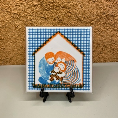 AZULEJO "APERTADOS ABRAÇOS" ANA RITA ROBALO