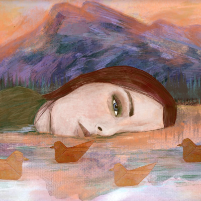 ILUSTRAÇÃO "ORANGE WORLD" NEA LIKAR