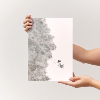 ILUSTRAÇÃO "COMO O VENTO" JOANA MUNDANA