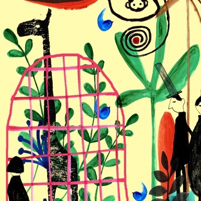 ILUSTRAÇÃO " PRIMAVERA" SÓNIA CABRAL