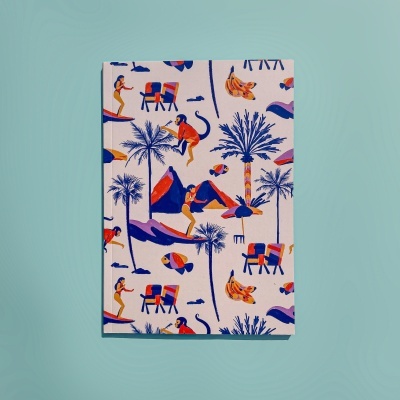 CADERNO A5 "WELCOME TO THE JUNGLE" TYPRU
