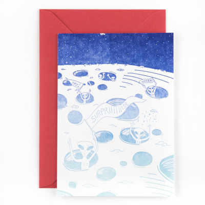 POSTAL "SURPRIIIIIIIIIIISE, MOON" STUDIO FLASH