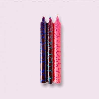 Wild Candles Jaguar - Pink Stories