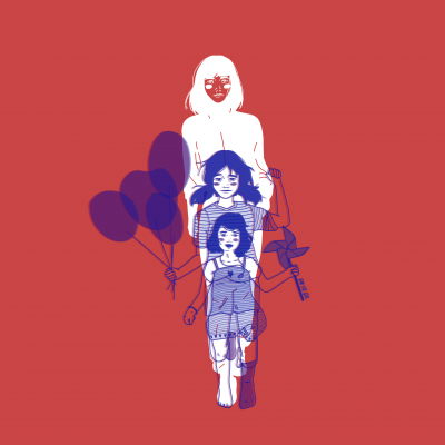 ILUSTRAÇÃO “PLAYLIST I - COME AS YOU ARE” BITE THE NAIL