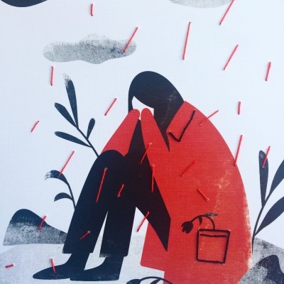 ILUSTRAÇÃO "CHUVA DE EMOÇÕES" CATARINA PAULO