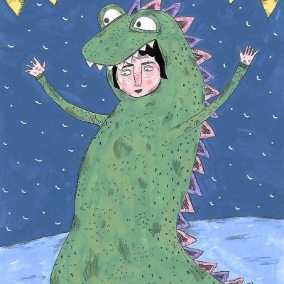 ILUSTRAÇÃO "COSTUME PARTY KIDS" DE DIANA COSTA