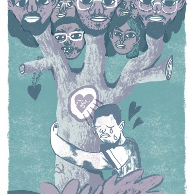 ILUSTRAÇÃO "AMIGOS" TENDAODAQUILES