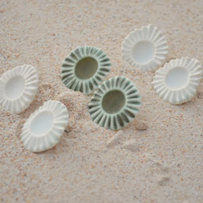 SMALL PORCELAIN EARRINGS TANYKERAMI