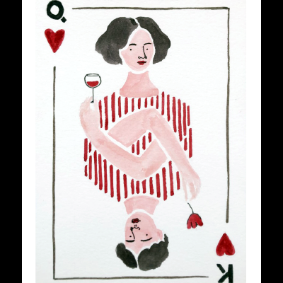 ILUSTRAÇÃO " CARTA DO AMOR " DUQUESA DE ABRANTES