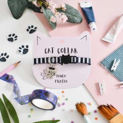 ARTIST CAT COLLAR PABLO PICATSO NIASKI