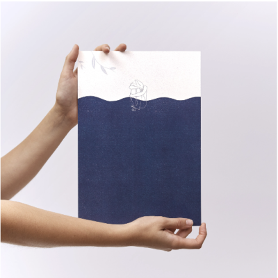 ILUSTRAÇÃO "MAR CÁ DENTRO" JOANA MUNDANA