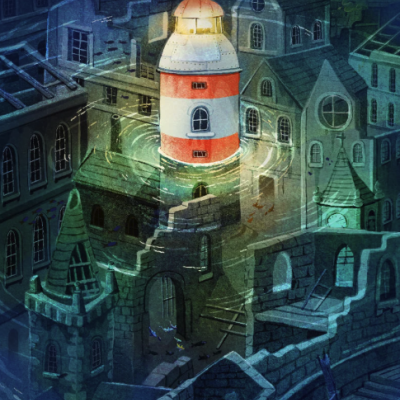 ILUSTRAÇÃO "SOMEONE THERE?" FRANCISCO FONSECA