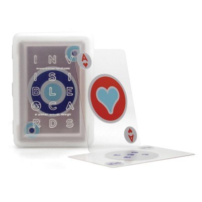 INVISIBLE PLAYING CARDS KIKKERLAND