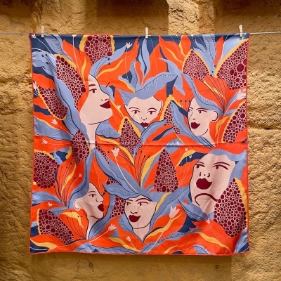 LENÇO "FEMME BLOOM" IEVA RAGAUSKAITE