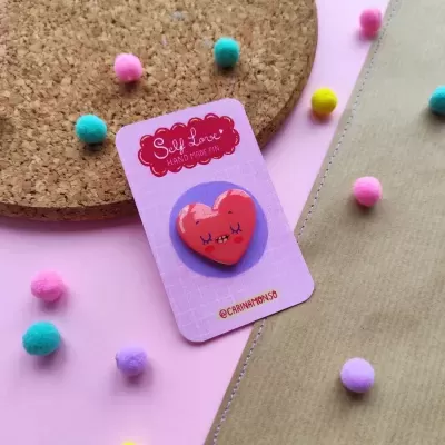 PIN "SELF LOVE" CARINA MONSO