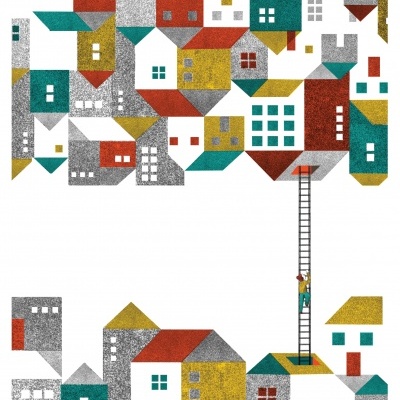 ILUSTRAÇÃO "À PROCURA DO LAR" ANA RITA ROBALO