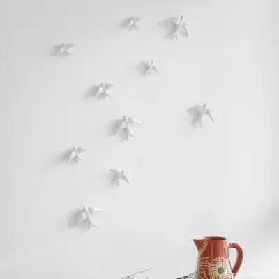 GLAZED WHITE SWALLOW CASA ATLANTICA