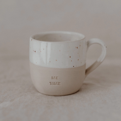 CANECA DE CAPPUCCINO "ME TIME" EULENSCHNITT