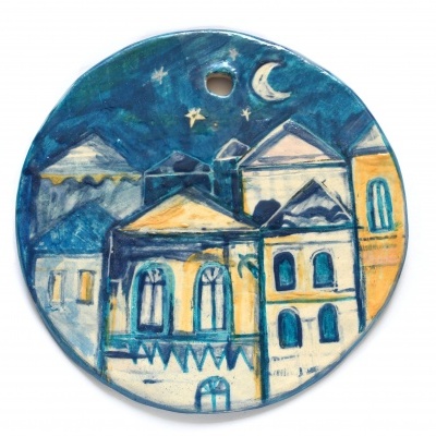 DECORAÇÃO DE PAREDE "PORTUGAL NOTURNO" OLA FLUDA