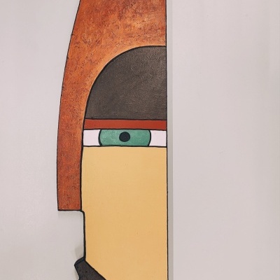 Máscara "Olho Verde" Inês Sousa Cardoso