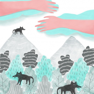 ILUSTRAÇÃO "WOLFS" BÁRBARA AMARAL