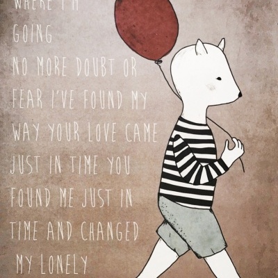 ILUSTRAÇÃO INFANTIL "NOW YOU'RE HERE..." LEONOR FEIJÓ