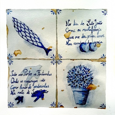 ILUSTRAÇÃO "SÃO JOÃO" SIMONE DOS PRAZERES