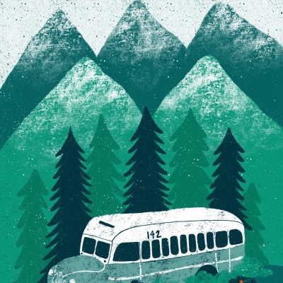 ILUSTRAÇÃO "INTO THE WILD" CALADA ERA POETA