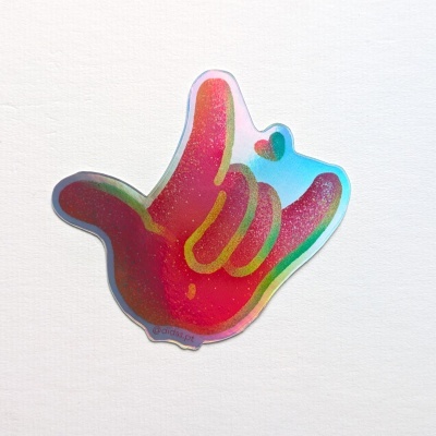 AUTOCOLANTE "MÃO ILY" DIOGO PAIXÃO