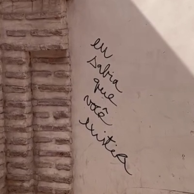 PRINT "EU SABIA QUE VOCÊ EXISTIA" LEONOR GUISE CARVALHO (KRVA)