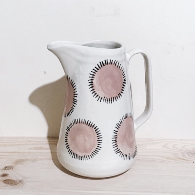 JARRA "CÍRCULOS ROSA" MANU SOUZA