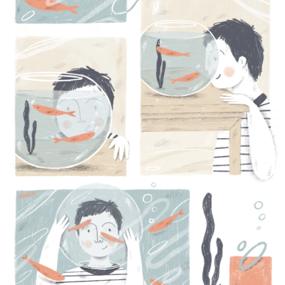 ILUSTRAÇÃO "FAZ DE CONTA" SARA LOU