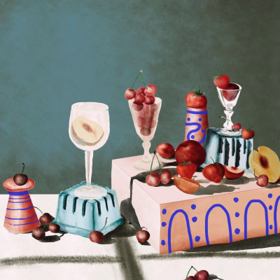 ILUSTRAÇÃO "STILL LIFE" EVA HALFERS