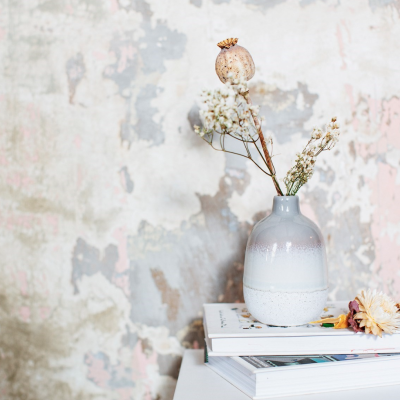 MOJAVE GLAZE GREY VASE