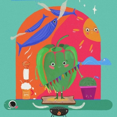 ILUSTRAÇÃO "PIMENTO DIVINO" SARA FRÁGIL