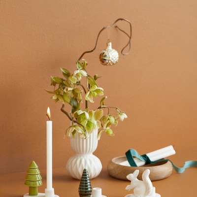 CASTIÇAL HISTÓRIAS DE INVERNO ESQUILO DOTTIR NORDIC DESIGN