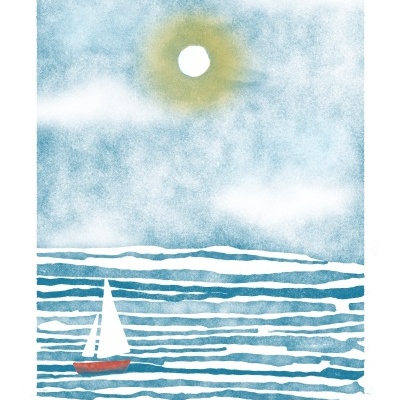 ILUSTRAÇÃO "SOB O MAR" MARIA JOÃO FARIA