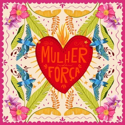 POSTAL "MULHER DE FORÇA" RITA ROBALINHO