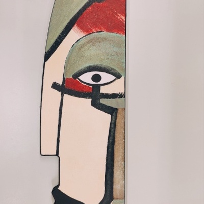 Máscara "Tocador de Timbales" Inês Sousa Cardoso