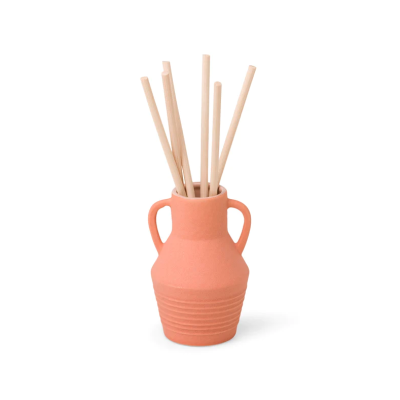 SANTORINI CERAMIC DIFFUSER 118G - TERRACOTTA - RAW CLAY & PEAR DESIGNWORKS COLLECTIVE