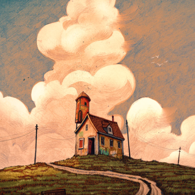 ILUSTRAÇÃO "Lonely Roads" FRANCISCO FONSECA