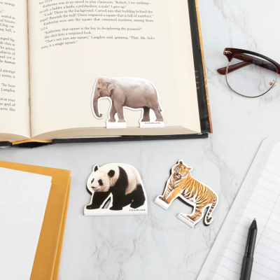ASIAN MAMMALS BOOKMARK S/3 KIKKERLAND