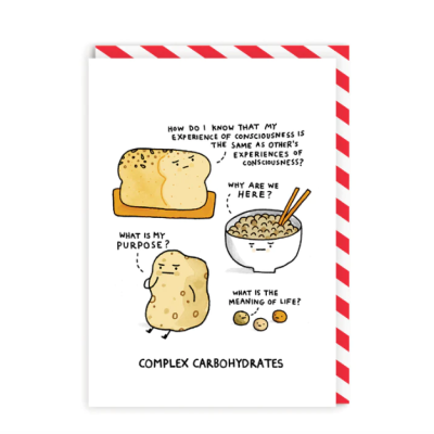 GREETING CARD COMPLEX CARBOHYDRATES OHH DEER