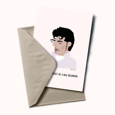 POSTAL "PRINCE ROGERS" ADRIANA FONTELAS