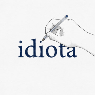 ILUSTRAÇÃO "PÔR OS PONTOS NOS "I"S" FRANK O MUDO