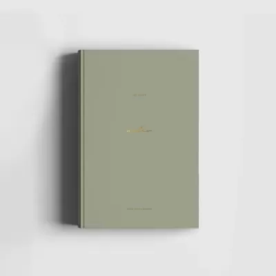 CADERNO "MY DAILY NOTES - GREEN" COZY PUBLISHING