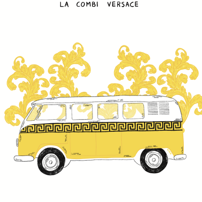 ILUSTRAÇÃO "COMBI VERSACE" KIKA