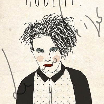 ILUSTRAÇÃO "ROBERT SMITH" LEONOR FEIJÓ